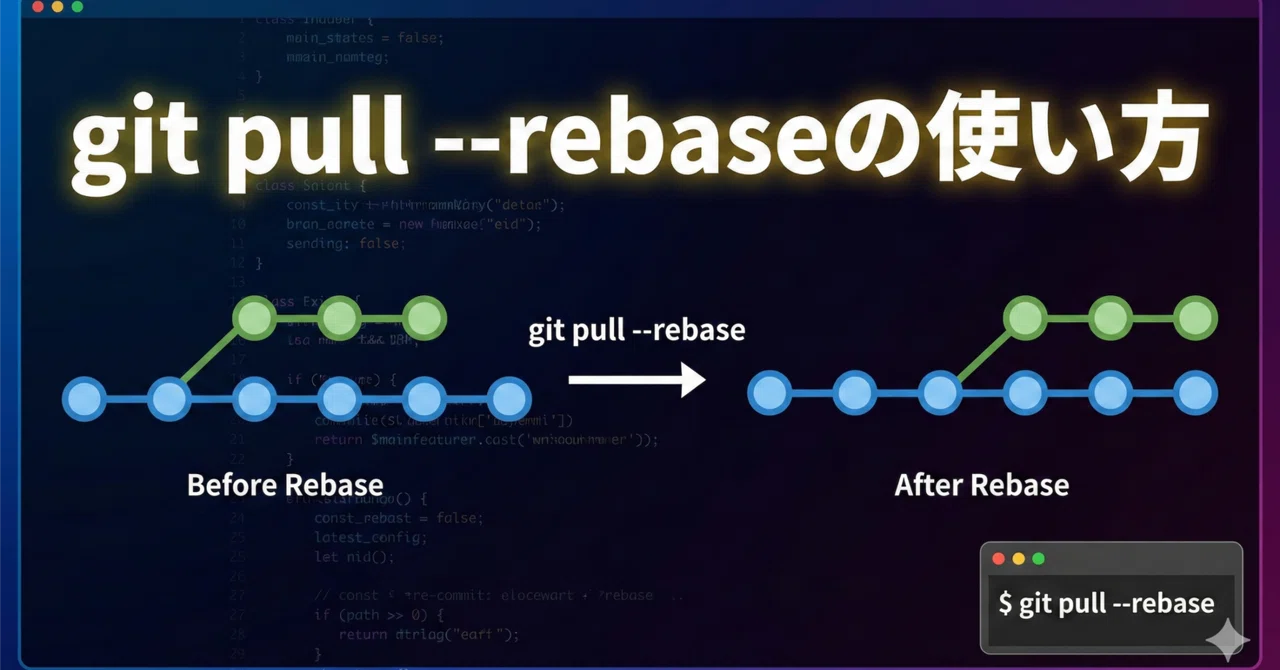 「git pull --rebase origin main」の使い方｜ブランディング事業部の独り言 | 株式会社Spark
