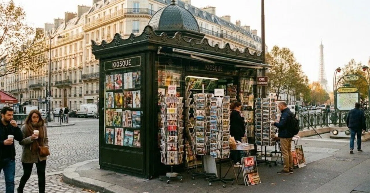 なぜパリの街角には新聞売り場（KIOSQUE）がまだ多いのか？｜france_socio
