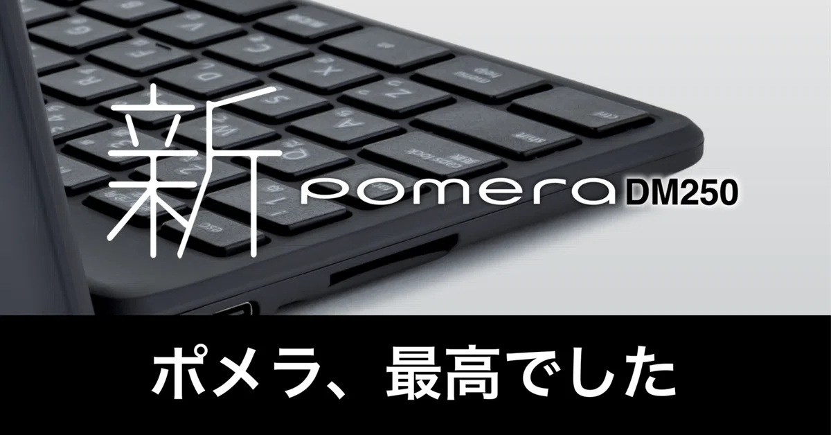 Pomera DM250 One-Month Review: The Partner That Defines 'What