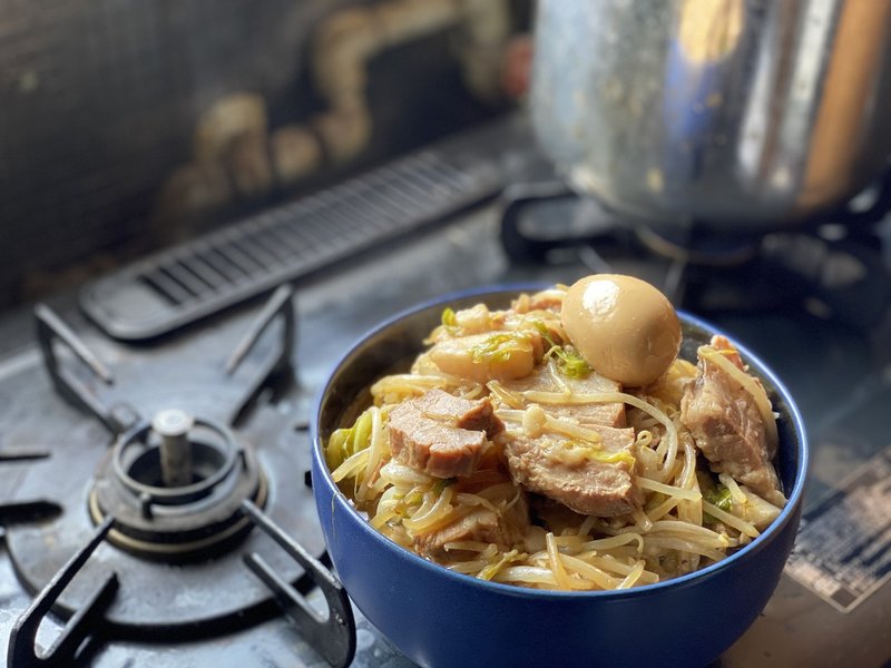 今日のごはん テイクアウトラーメン二郎 目黒店 の作り方 みくのしん Note