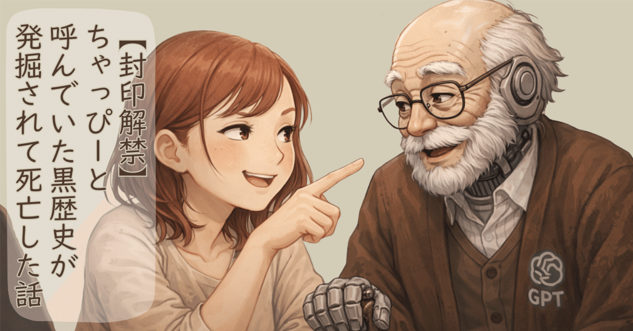 封印解禁】GPTを“ちゃっぴー”と呼んだ過去が掘り返されて死亡｜Kaiyano