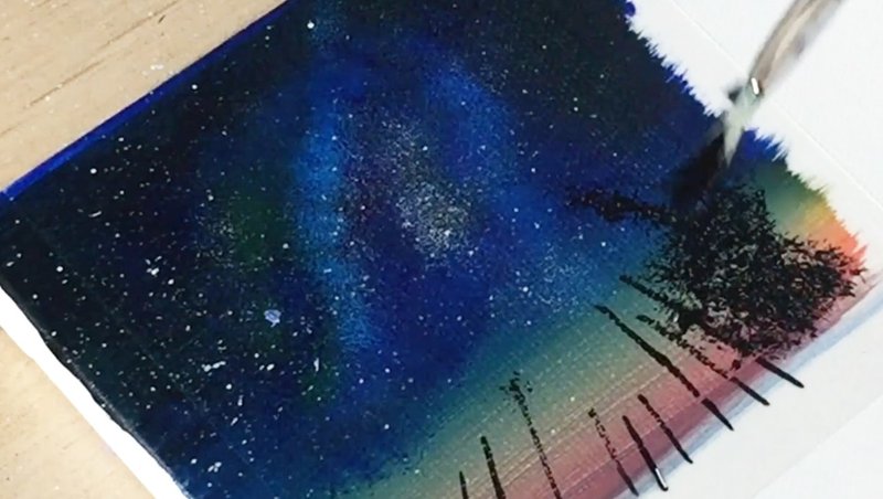 アクリル絵の具を使用した4つの銀河の描き方 初心者が簡単に絵を描く方法 Junya Art Note アクリル絵の具を使用した4つの銀河の描き方 初心者が簡単に絵を描く方法 Junya Art Note
