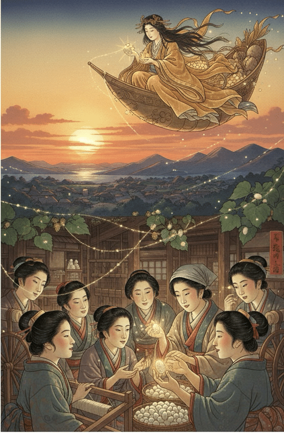 金色姫の化身 ― 夕焼小焼の里、松姫が紡いだ黄金の糸｜兎屋クラフツ