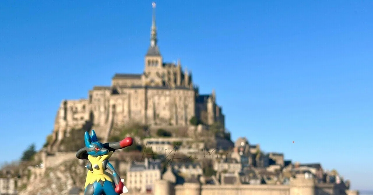 ポケットモンスター パール　海外　フランス ポケモンZA・XY】フランスで聖地巡礼(モン・サン＝ミッシェル )｜旅