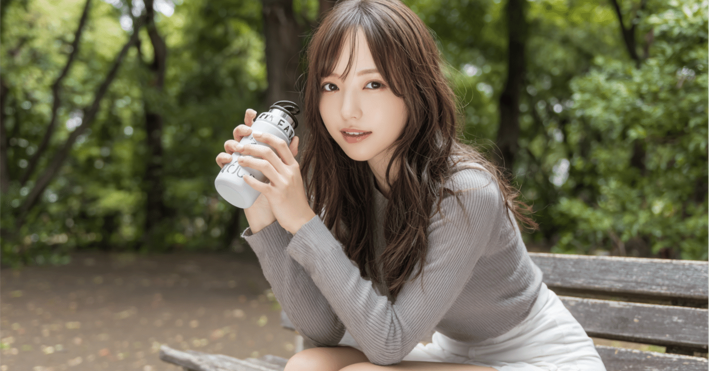 画像生成AI】「マイボトルと美人OL」をAIで生成する方法《無料