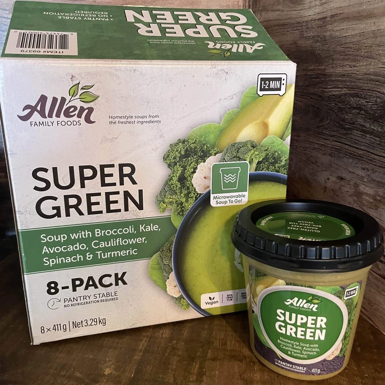 Allen SUPER GREEN スーパーグリーンスープ 39個 コストコ