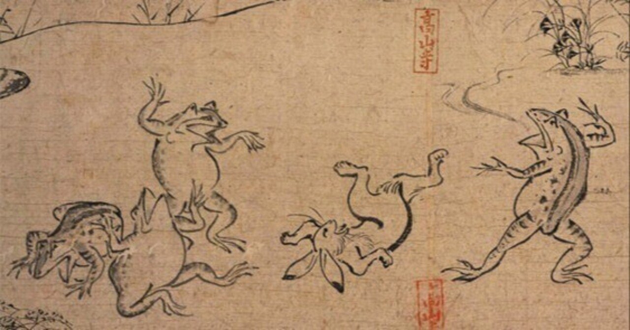 🐸🐰 鳥獣戯画――800年前の「漫画」が、今、動き出す｜The Unreal