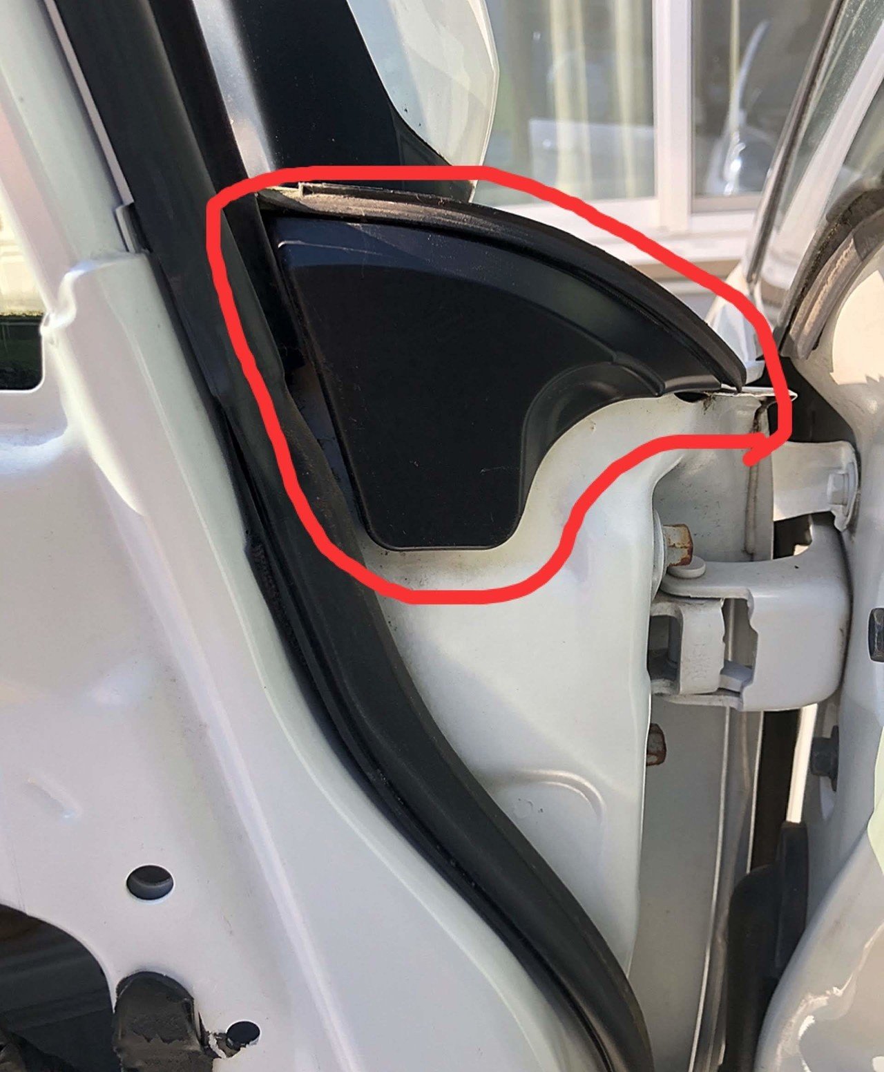 ジャンク 35074 ホンダ フィット GE6 ドアミラー 右 ウインカー付き 青 7ピン