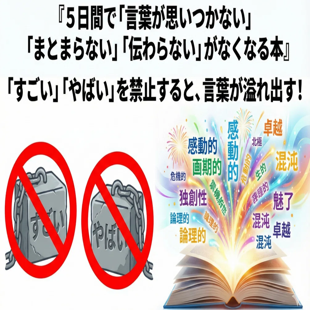 ☕#308】『5日間で「言葉が思いつかない」「まとまらない」「伝わら