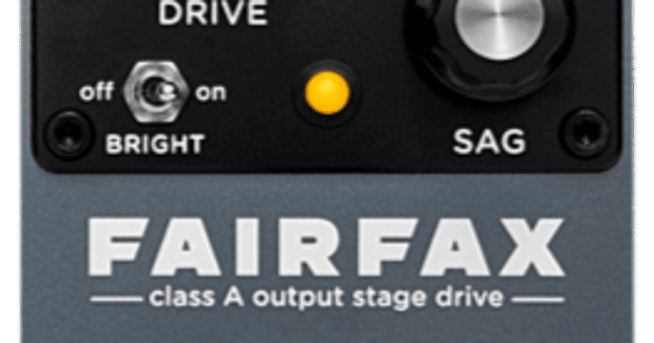 Strymon Fairfaxはツイードアンプのボリューム上げたときのサウンドが