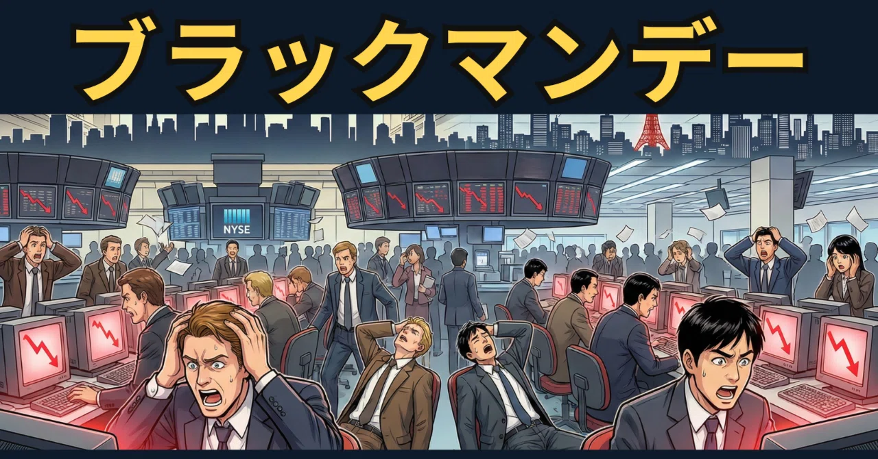 Black Monday | A 22.6% Crash in One Day! Why Did the Largest Drop
