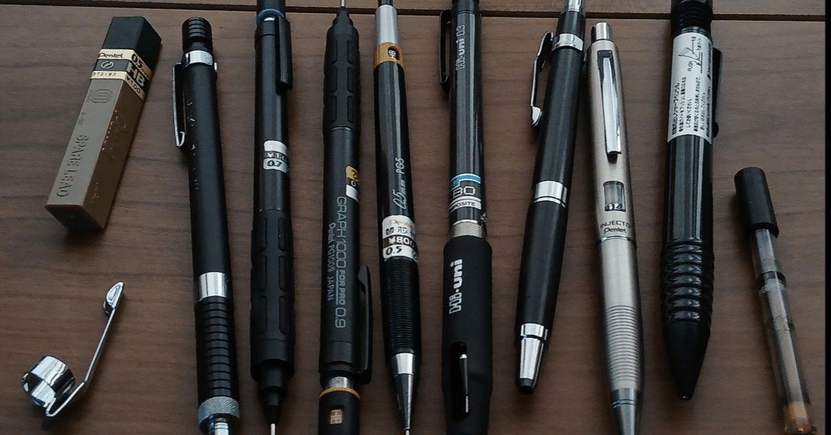 uni廃盤シャープペン 廃盤,旧型のシャーペン紹介part1｜mamesiba_wann