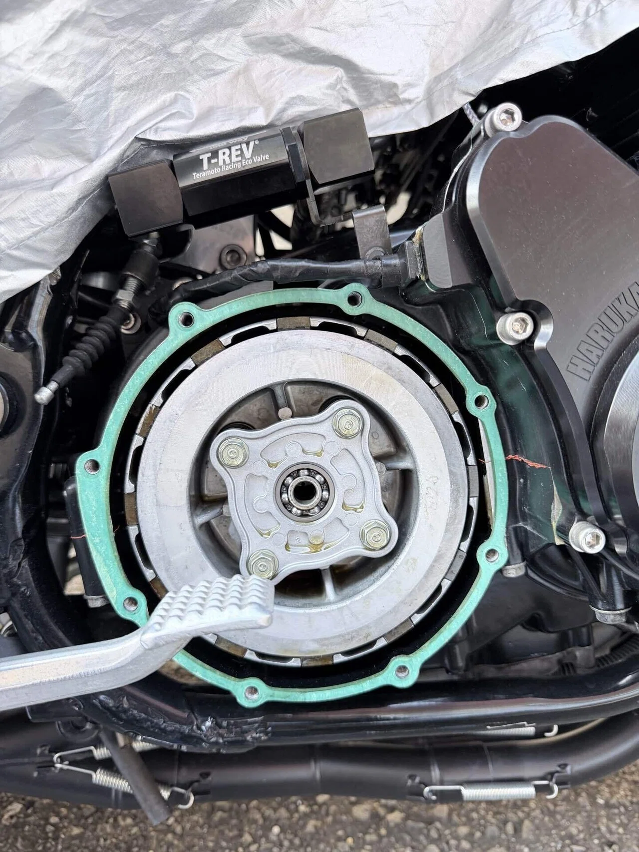 CBX400F クラッチレリーズをロングに交換｜T-JUICE120