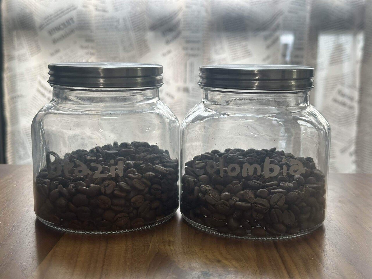自作コーヒー焙煎機 、ブラジル&コロンビアスプレモ、豆450g 焙煎豆500g》コロンビア・スプレモ｜コロンビア｜焙煎豆｜コーヒー豆の