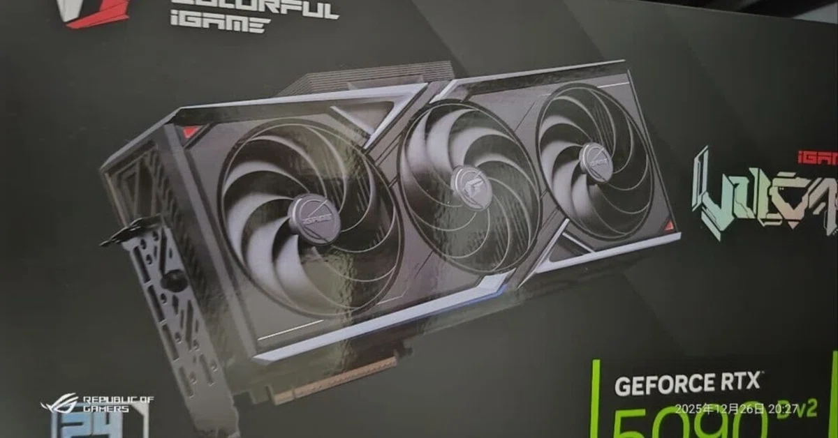 本日見つけた掘出物!】iGame GeForce RTX 5090 D V2 Vulcan 究極
