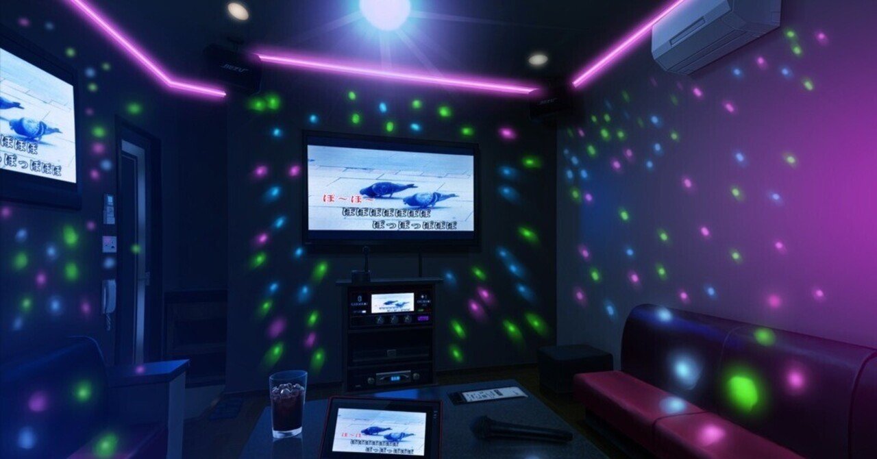 創作】カラオケボックスで【スナップショット】｜ミック@アート好きの