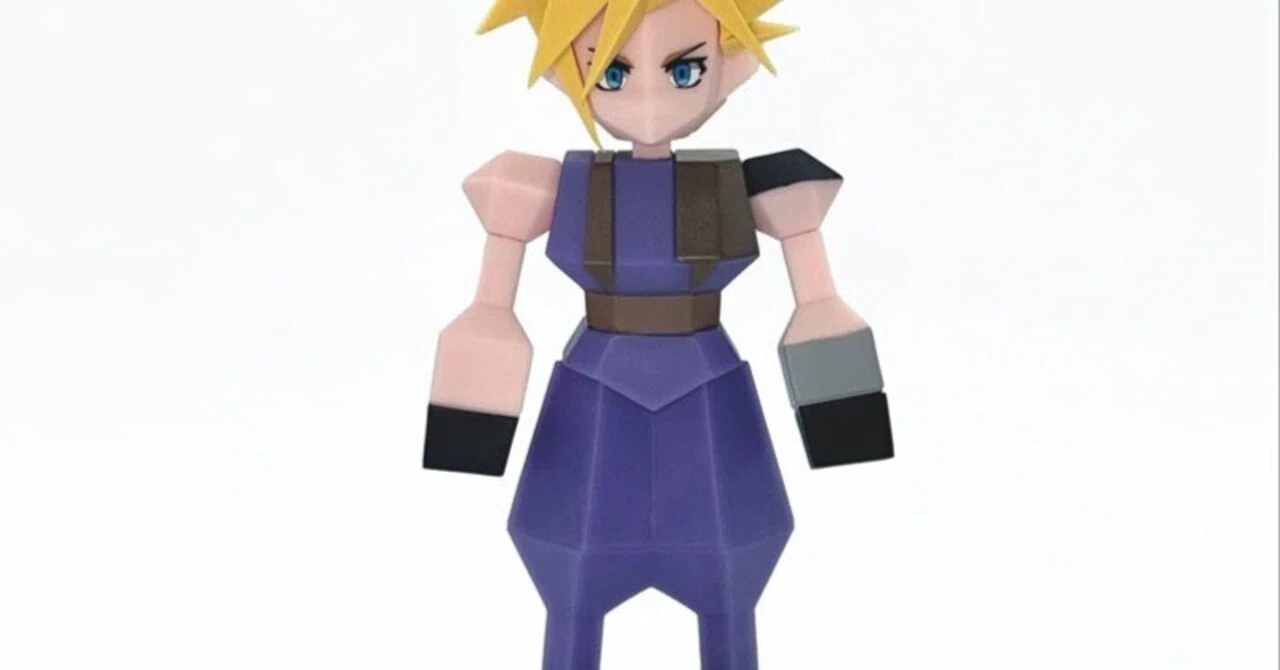 本日見つけた掘り出し物】FF7 クラウド・ストライフ 再販！ レトロ