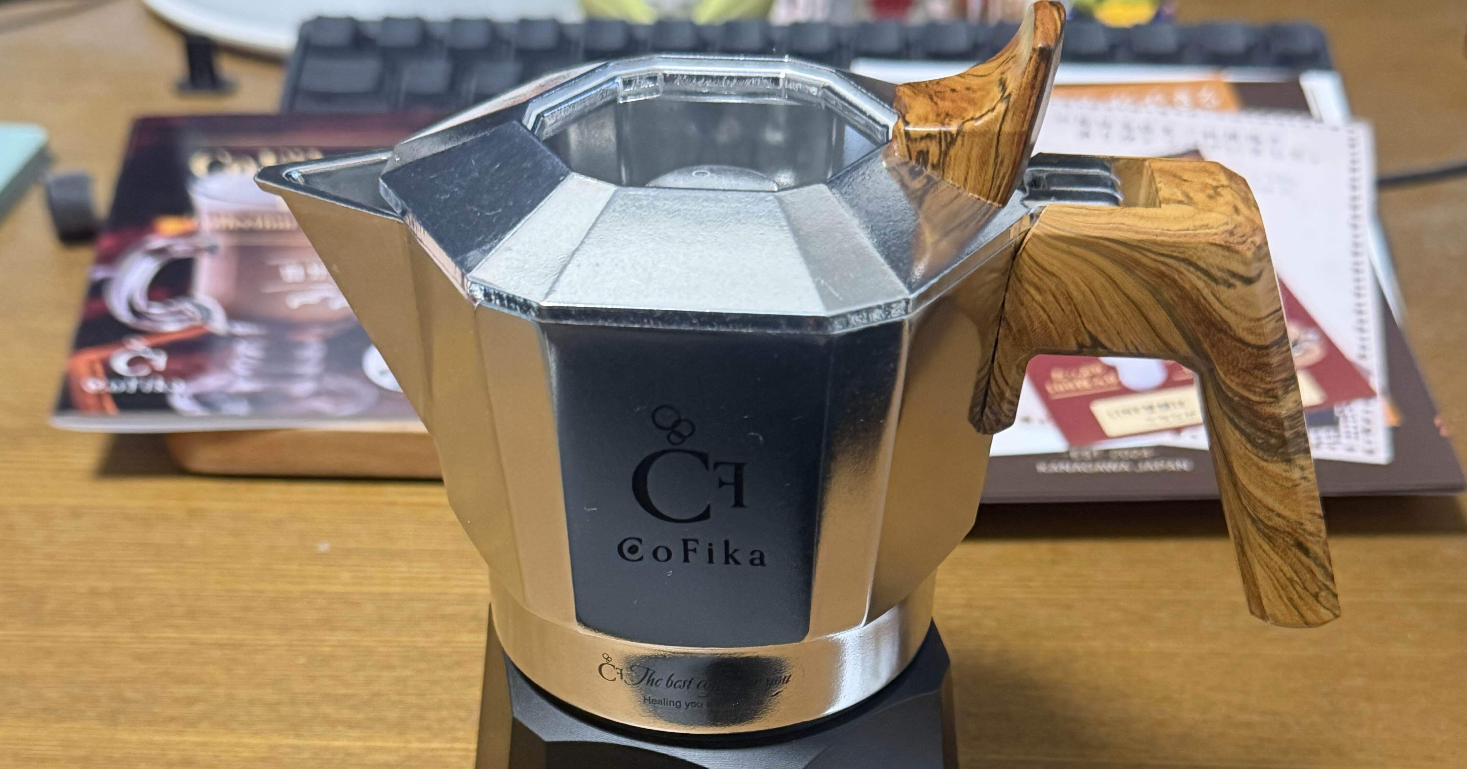 cofika マキネッタ フルセット 国内発マキネッタ専門ブランド CoFiKa｜sadacchi(sada)