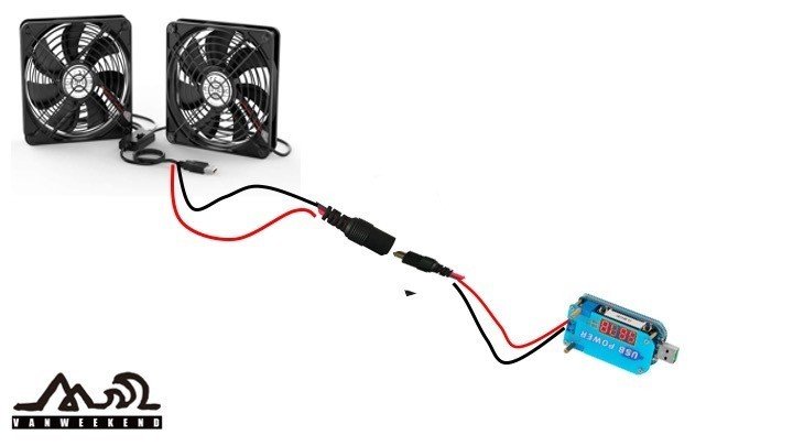車中泊用usbファン換気扇を簡単に爆速にする方法 バン先輩 Vanweekend Note 車中泊用usbファン換気扇を簡単に爆速にする方法 バン先輩 Vanweekend Note