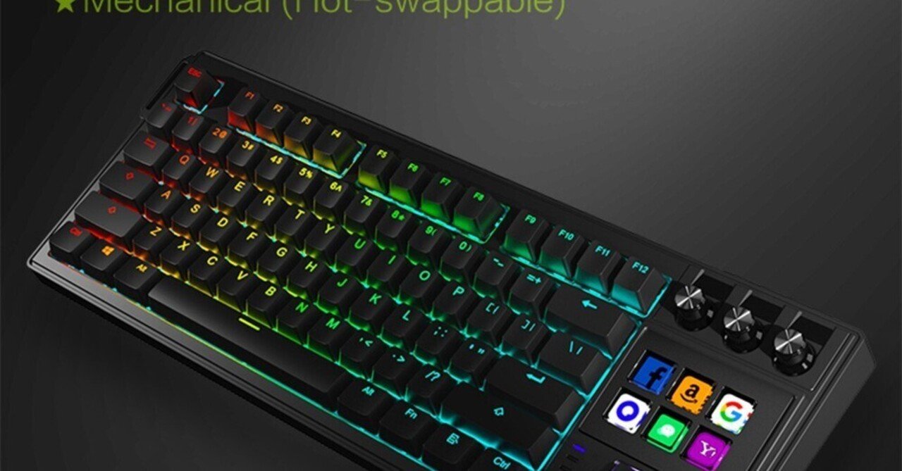 K1 PRO ハイブリッドキーボード 本体(lcd ai keyboard) キングジム深セン共同開発｜操作快感ハイブリッドキーボードが登場！K1