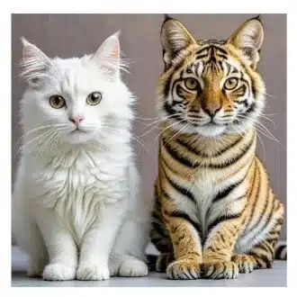 白猫虎猫