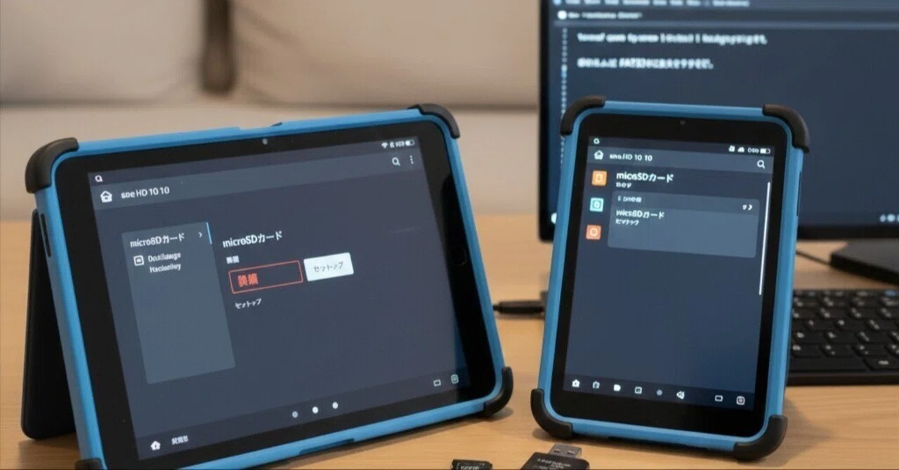 小ネタ】Amazon Fire HD 10 キッズモデルに32GB超えのmicroSDを追加 