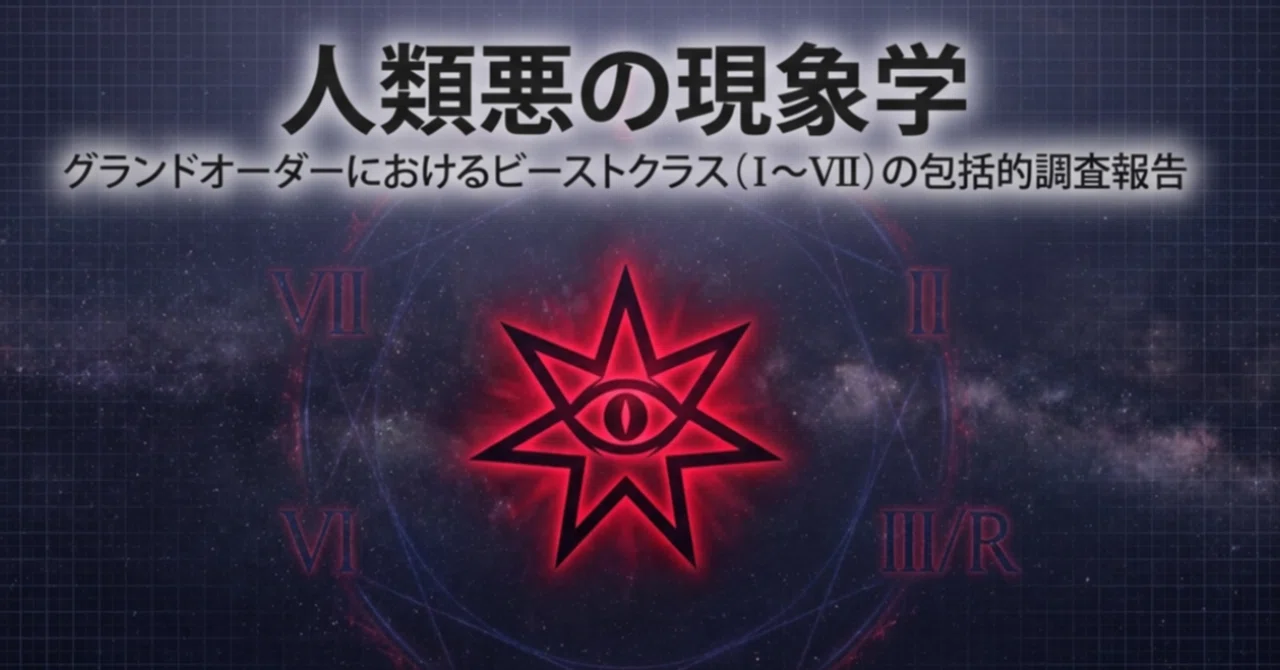 FGO 「人類悪」ことビーストクラス（I〜VI）のまとめ｜おかしまち