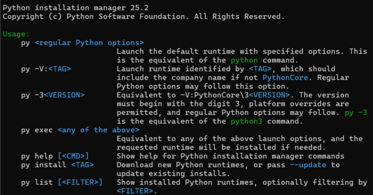 Pythonといっしょ(12) ～Python Install Managerを使ってみる。｜明日太