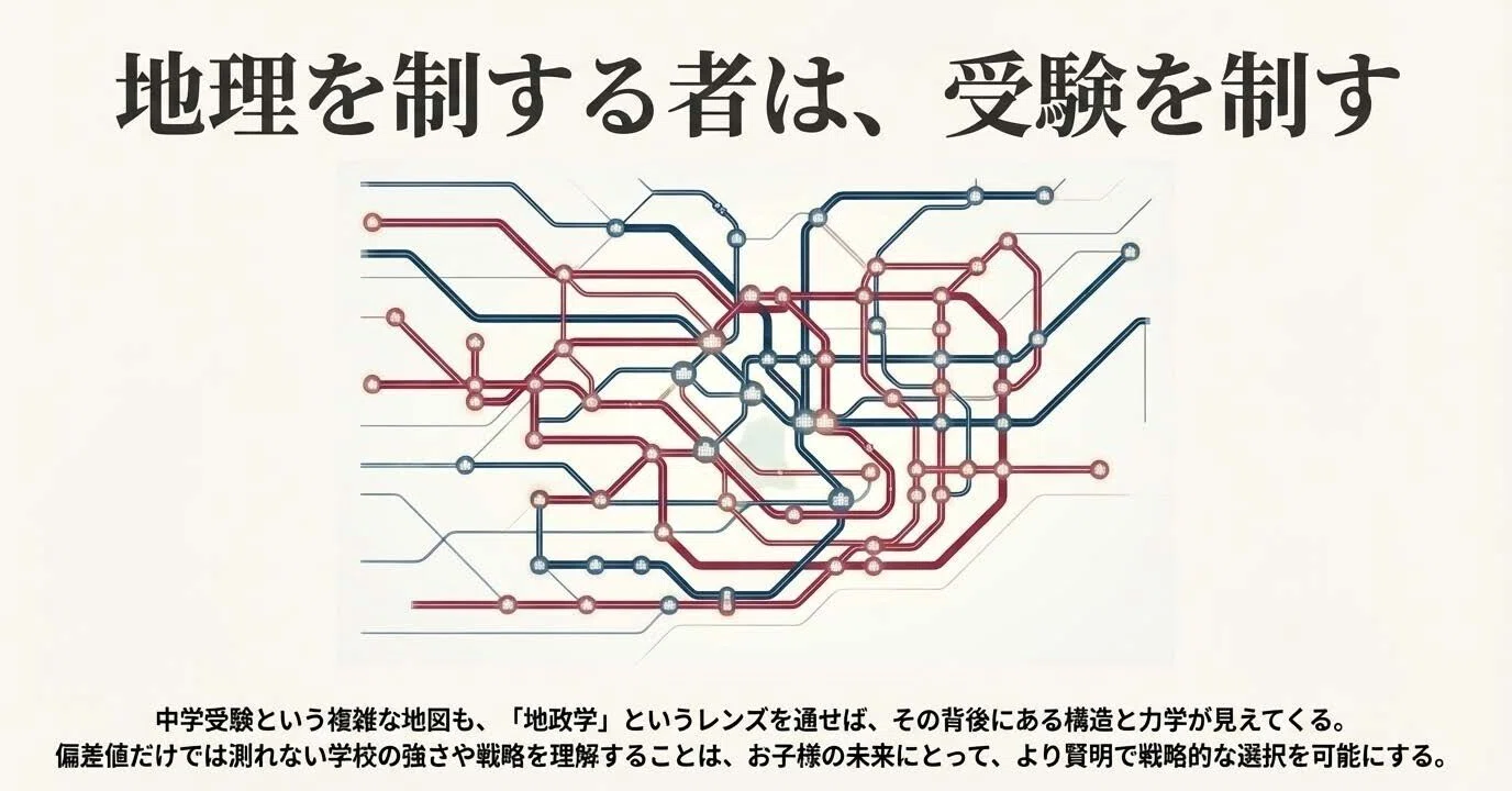 首都圏中学受験の地政学～地理的要因が『逸材』獲得に与える影響とは 