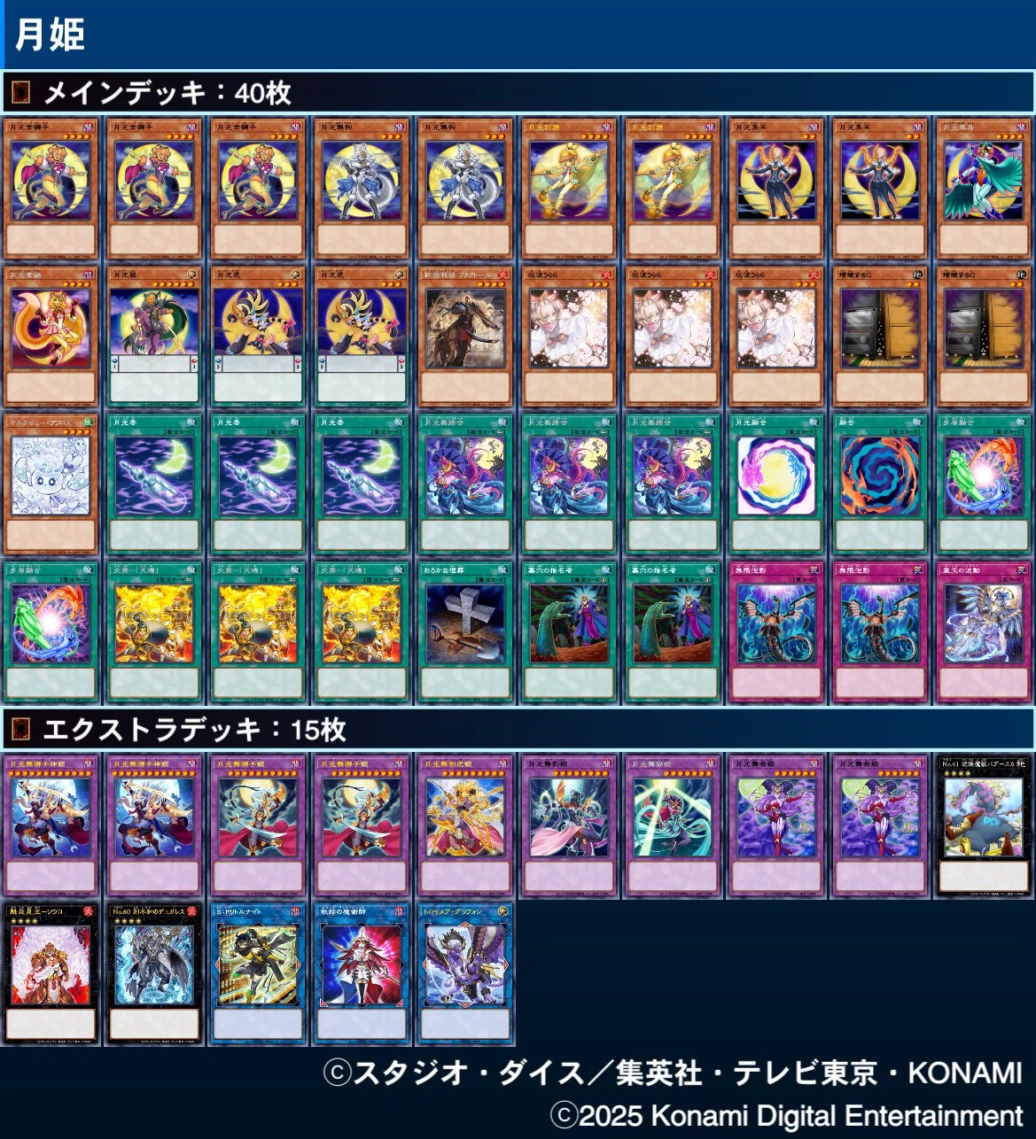遊戯王OCG】2025年使ったデッキ&活動振り返り｜トラヲ