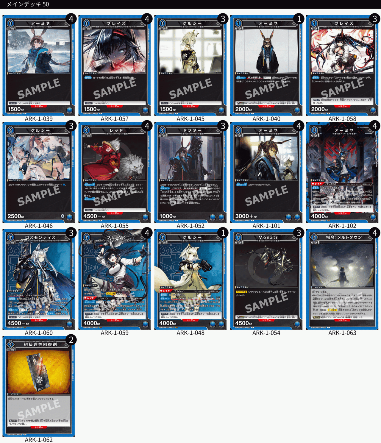 ユニアリ]青アークナイツ全部盛り紹介[2025ありがとう]｜nina