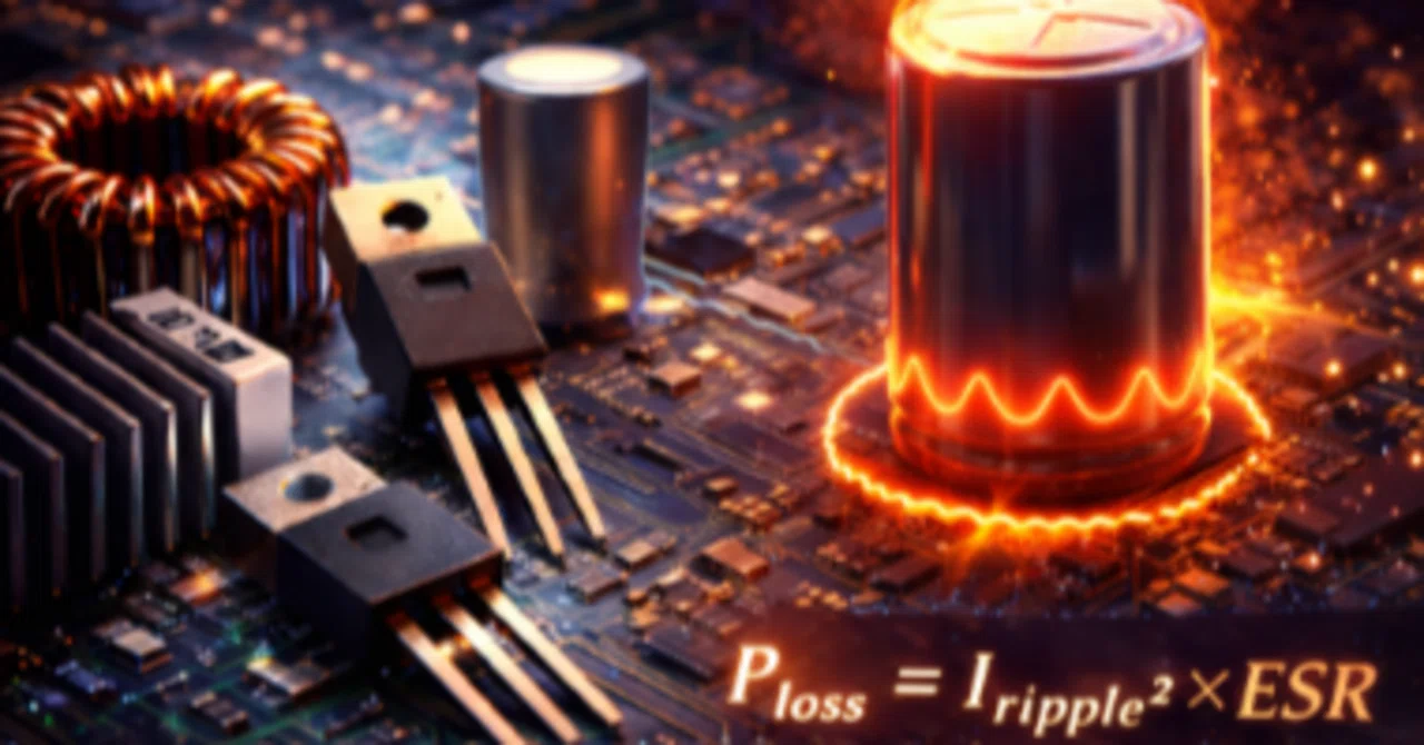 Ripple Temperature Rising Current Ripple and Capacitor Loss|volt_edge