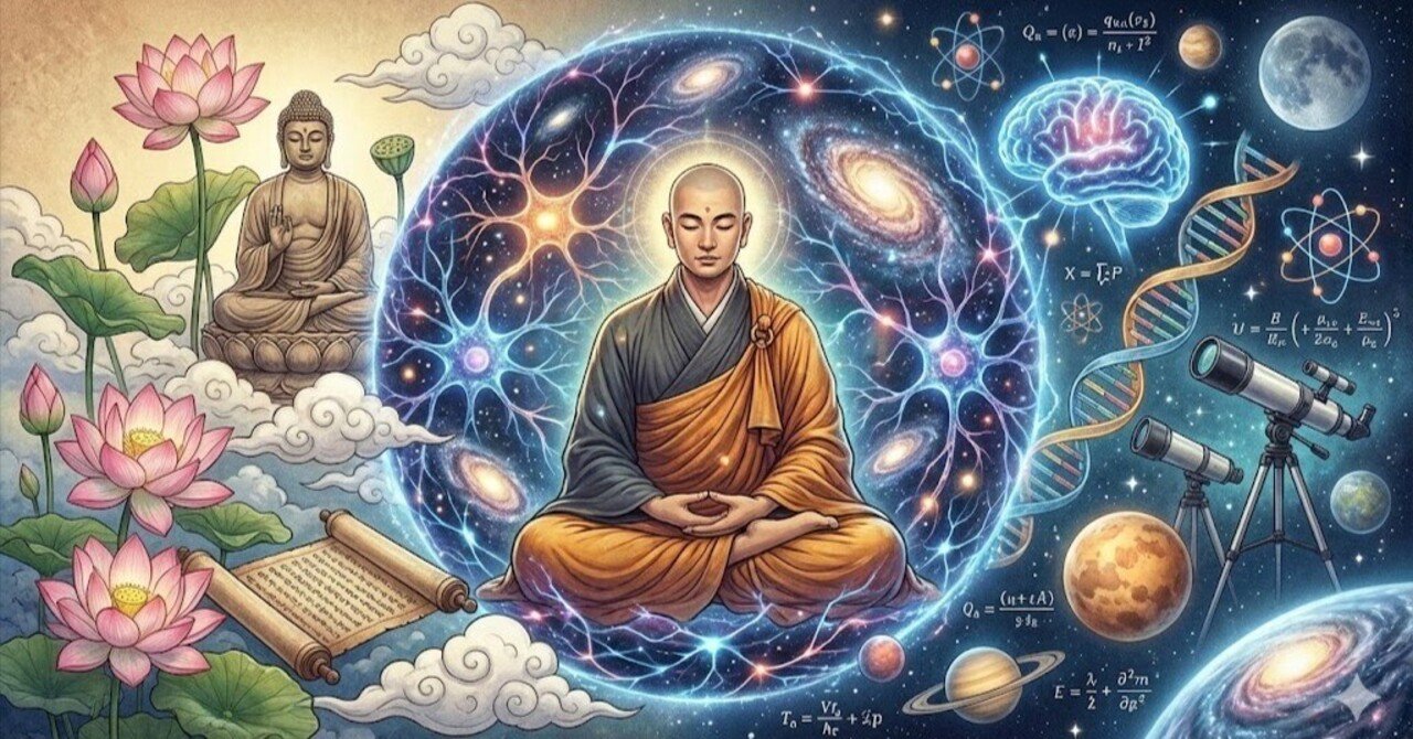 仏教は科学だと昔から感じている中で、一層つながりが深まっているなと