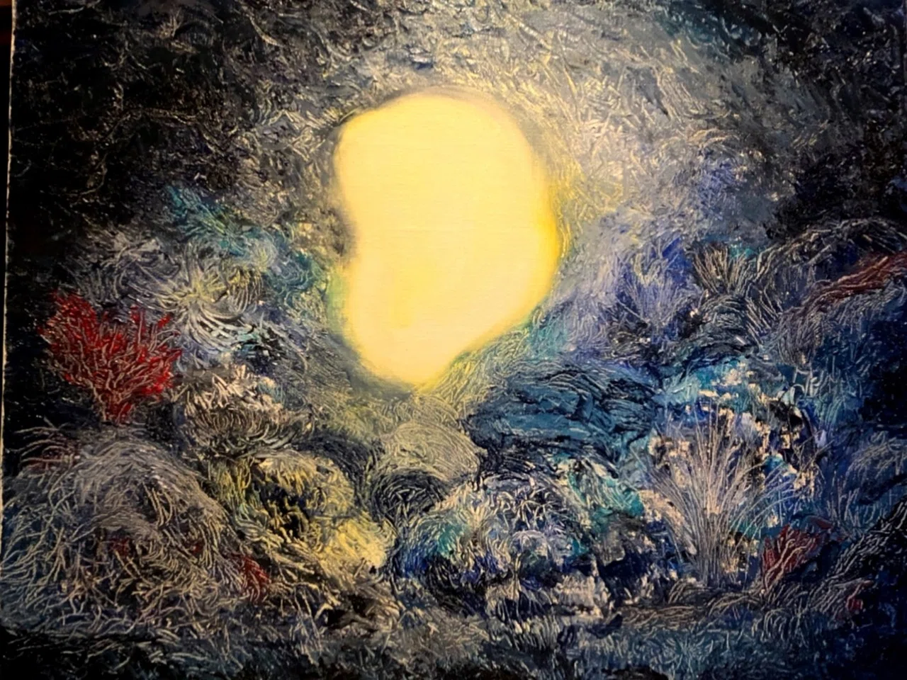 油絵 M.Hara 捗り