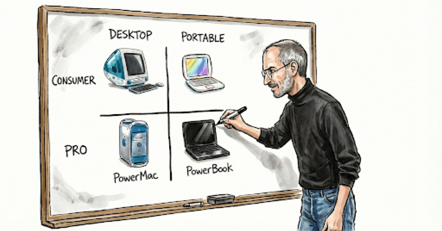 スティーブ・ジョブズ最大の功績は、iPhoneを作ったことではなく「No