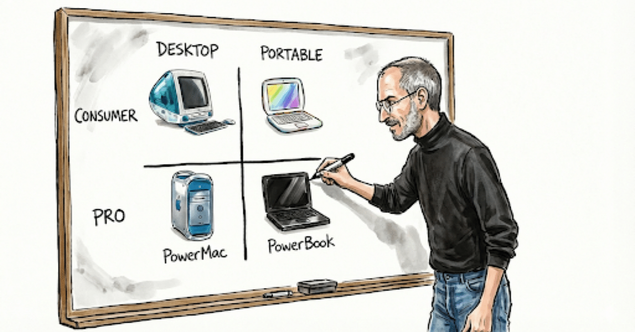 スティーブ・ジョブズ最大の功績は、iPhoneを作ったことではなく「No