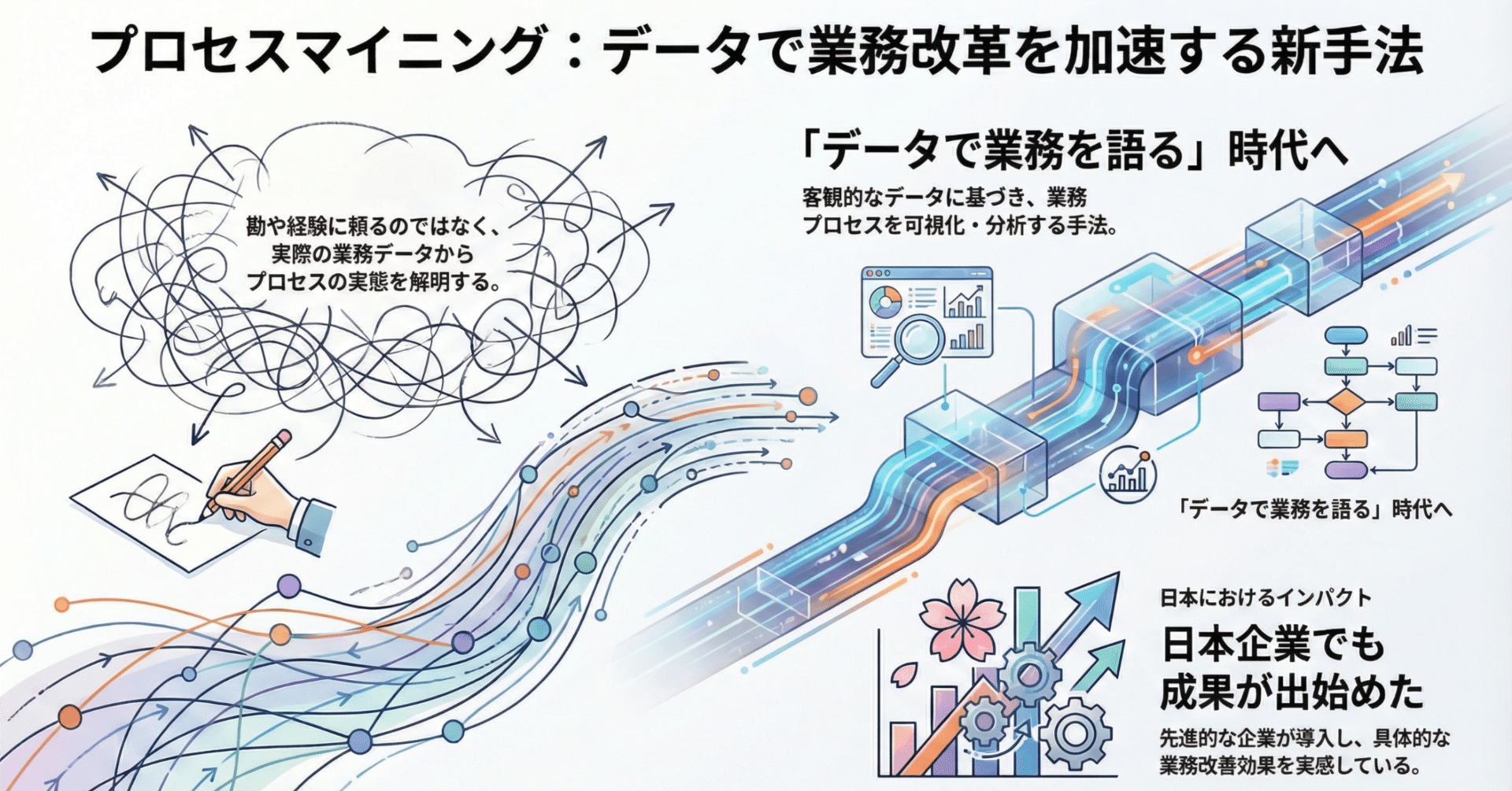 業務変革を加速させる「プロセスマイニング」という武器―日本企業でも成果が出始めた“データで業務を語る”時代へ｜武田一也（Takeda, Kazuya)