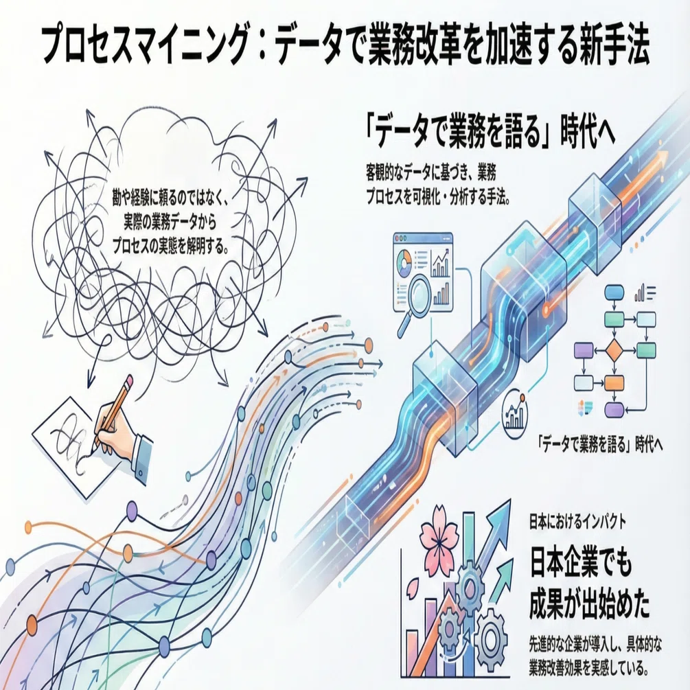 業務変革を加速させる「プロセスマイニング」という武器―日本企業でも