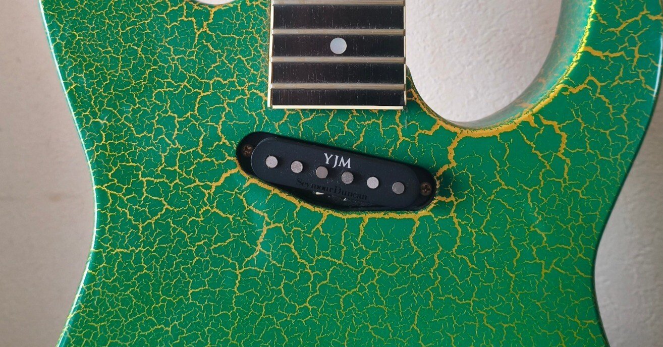 楽器紹介 第6弾 ESP オーダーメイド ストラトタイプ｜おつまみ ギター