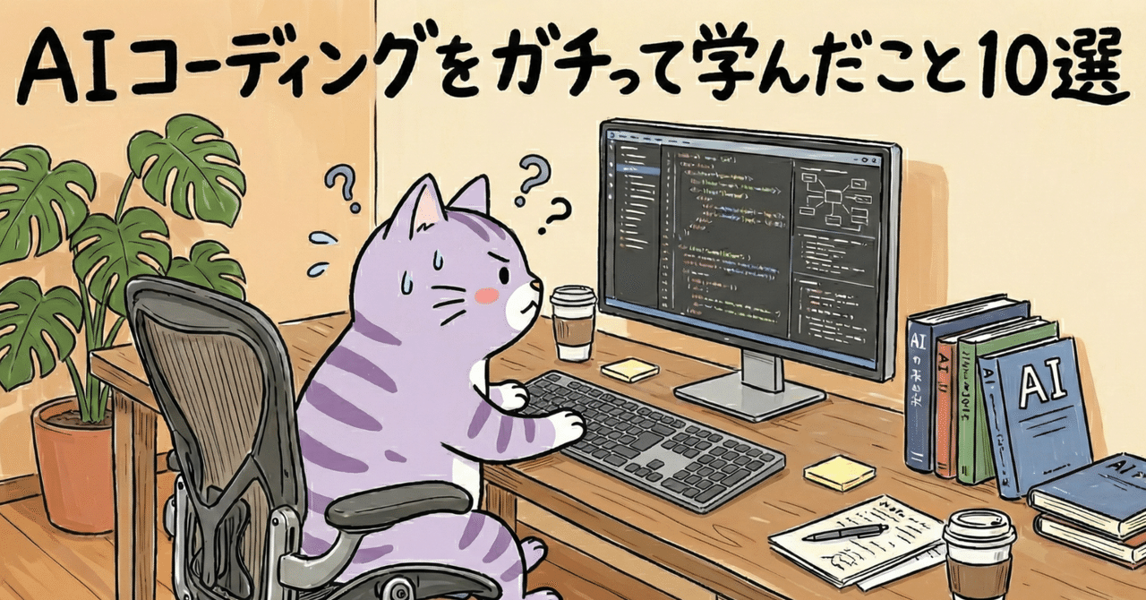 2025年、AIコーディングをガチって学んだこと10選|makaneko