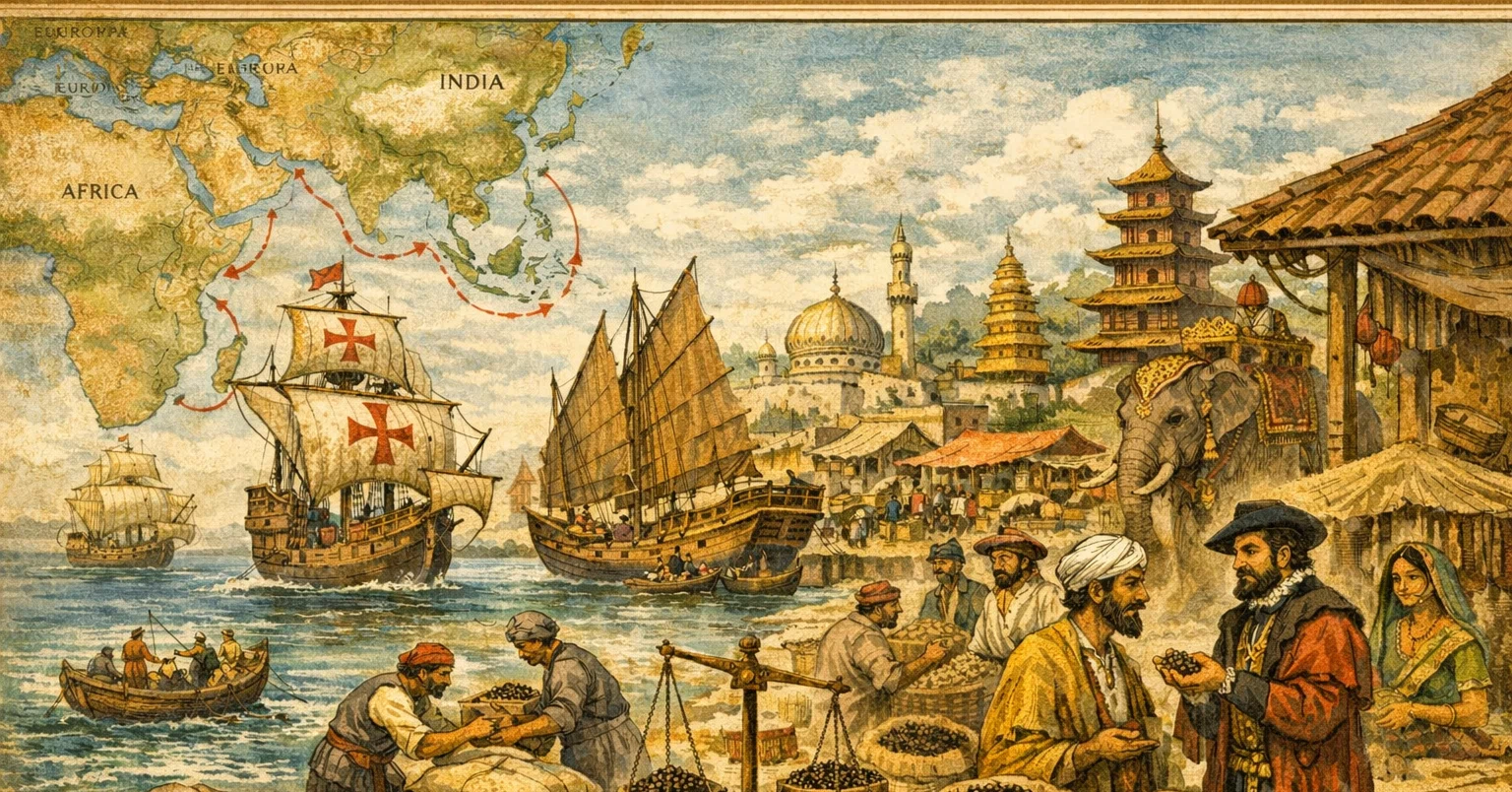 15世紀～16世紀っておもしろい(14) インド洋におけるポルトガル ｜旅行者