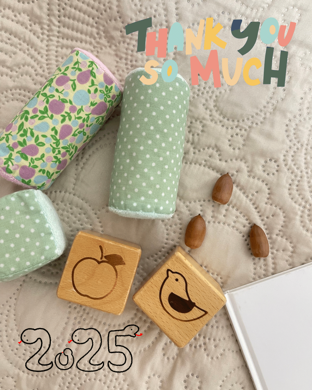 2025年 ありがとうございました｜maiko, image size:1080x1350