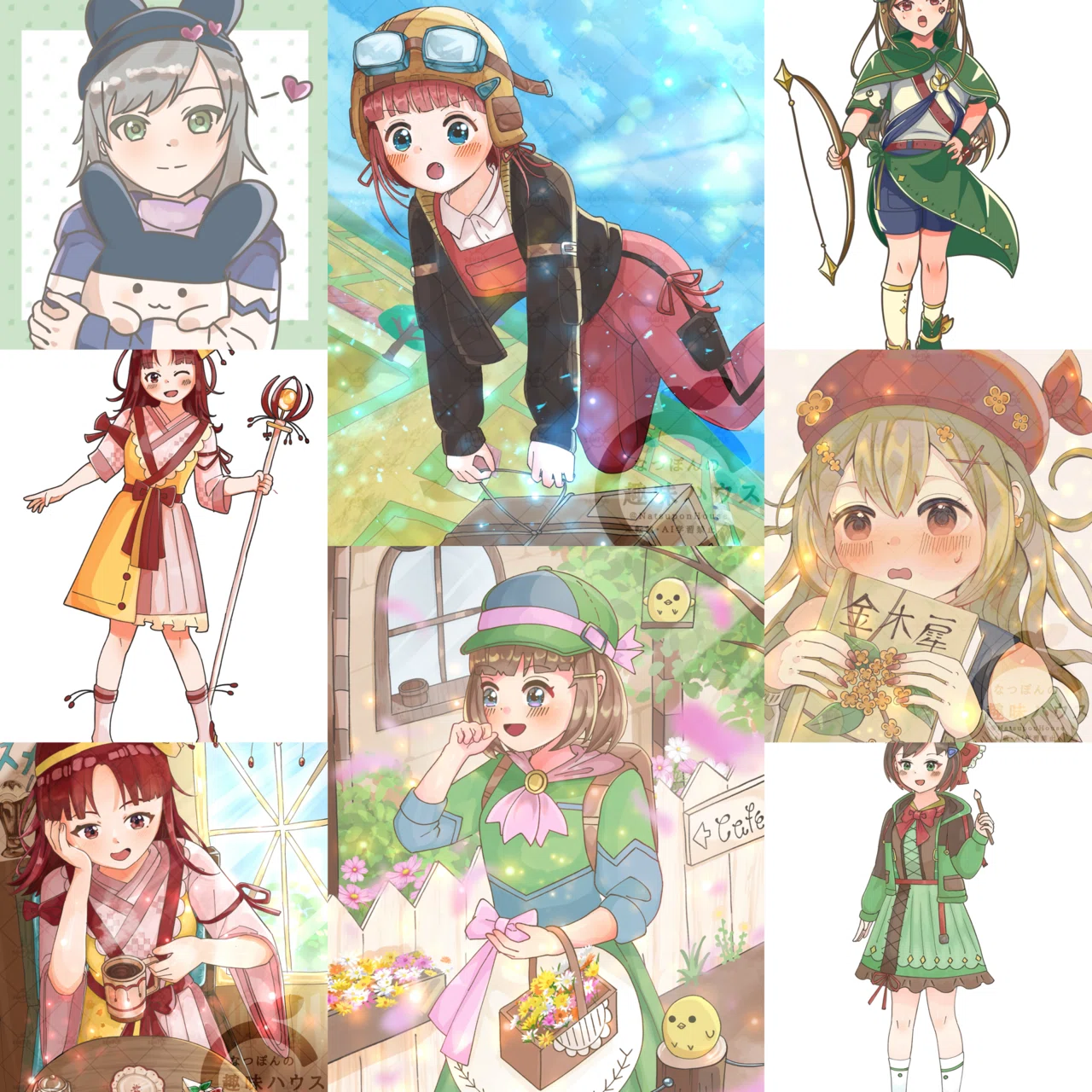 2025年版】18歳イラストレーターの活動まとめ/年間ポートフォリオ