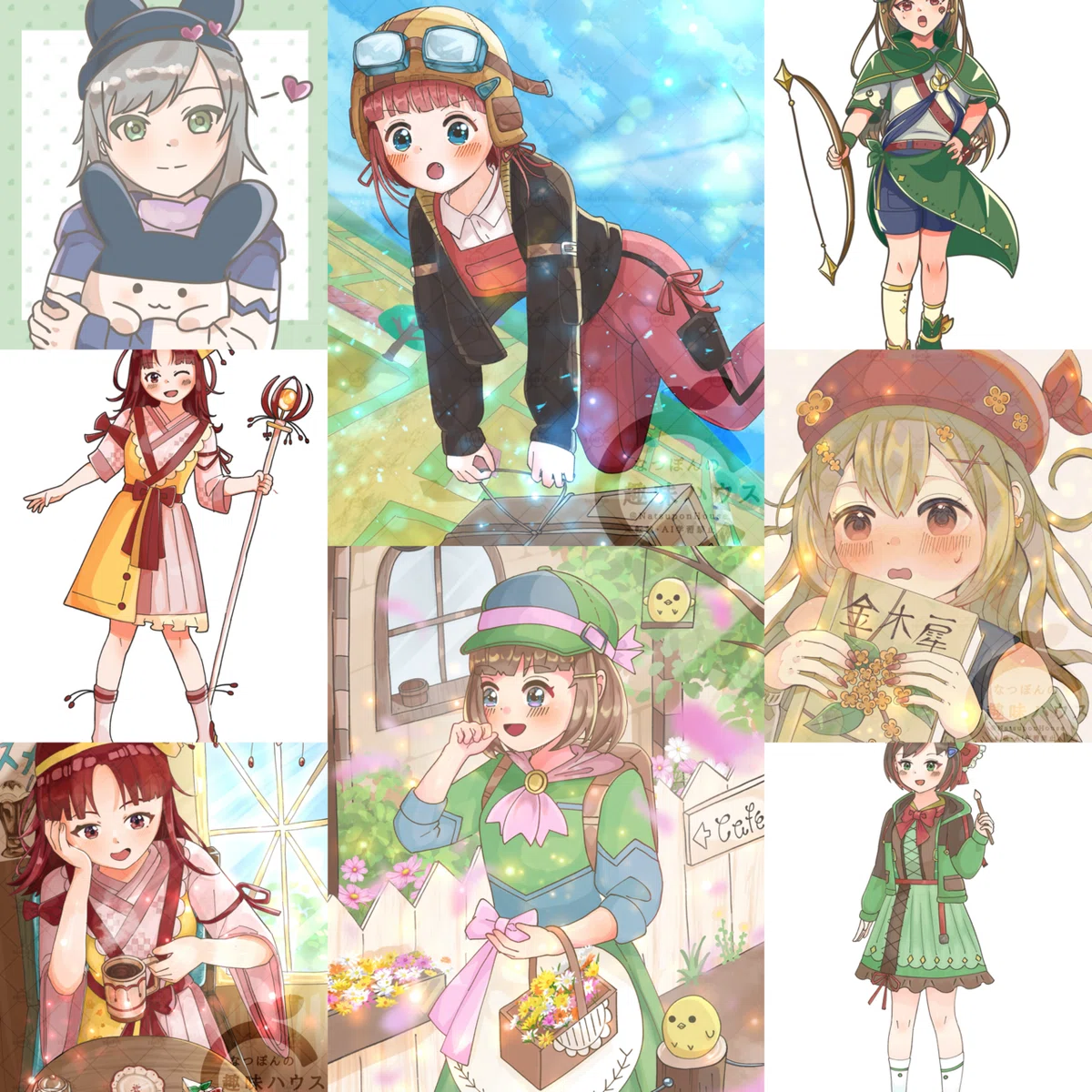 2025年版】18歳イラストレーターの活動まとめ/年間ポートフォリオ