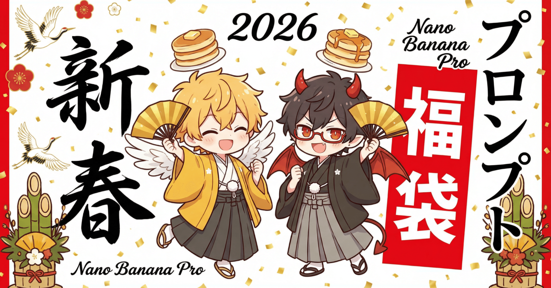 謹賀新年！お正月ムードのNano Banana Pro 用プロンプトまとめ｜Ayumi