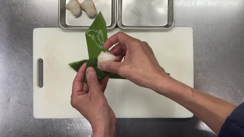 鯛の笹巻寿司６