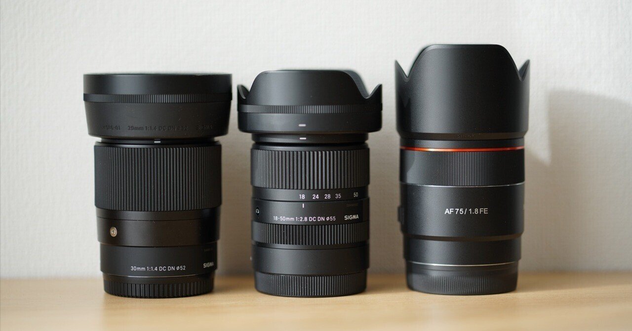 E-mount レンズ SONY Eマウント（APS-C）で大好きなレンズ3本｜筑波希世