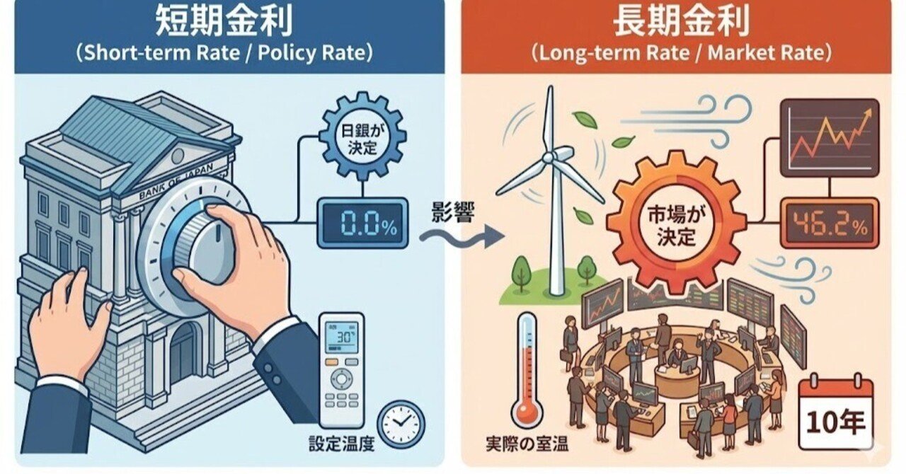 金利の基礎 短期金利と長期金利｜タイ アンドウ