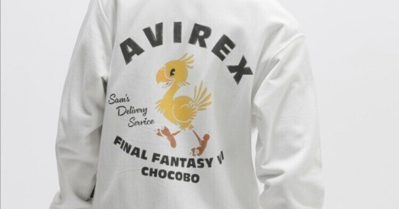 XL】AVIREX × FINAL FANTASY VII ティファ Tシャツ AVIREX × FINAL