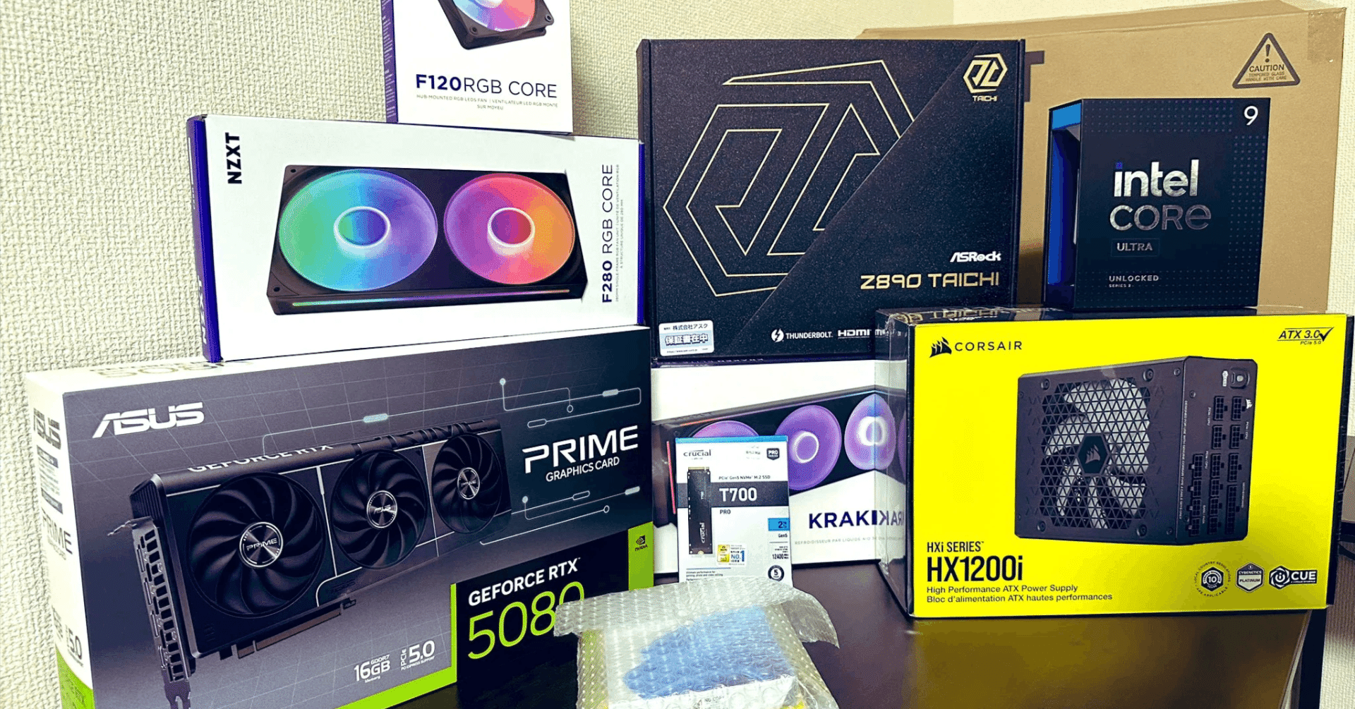 PC初心者が初めて自作PC作ってみた｜umizora